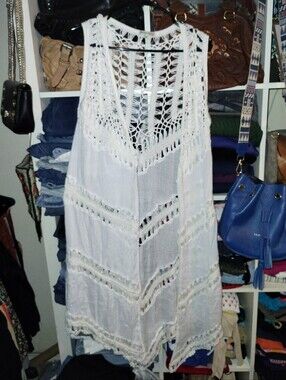 Vivid Collection Medium Vest/Cover-up